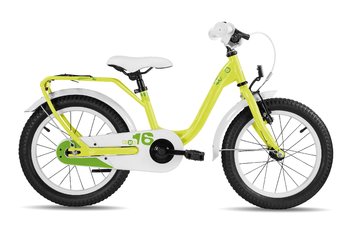 Детский велосипед Scool Nixe 16 Steel Yellow (2017)
