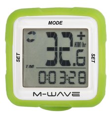 Велокомпьютер M-Wave X-IV Silicon Green (2017)
