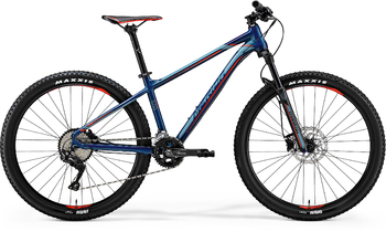Велосипед MTB Merida Big.Seven 500 Matt Petrol (Signal Red/Grey) (2018)