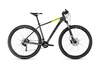 Велосипед MTB Cube ATTENTION SL 27.5 grey/flashyellow (2018)