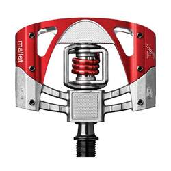 Педали Crankbrothers Mallet 3 Red/Silver (2017)