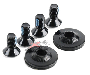 Комплект болтов для сноуборда Burton MTG Hardware Black (2018)