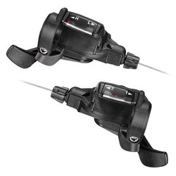 Комплект манеток Microshift TS38-6 комплект 3+6 скоростей совместимы с Shimano (2021)