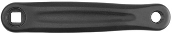 Шатун левый XLINE A006N алюминиевый,170/175 мм под квадрат, черный (2020)