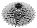 на 8 скоростей, блок звезд 13-32T,совместимая с SHIMANO, цвет хромированный