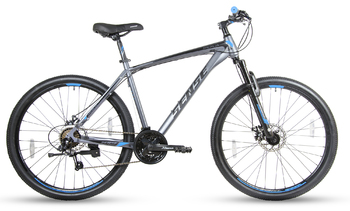Велосипед MTB SENSE RAPID PRO DISC 275 Dark grey/black/blue (2018)