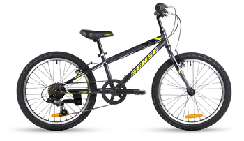 Подростковый велосипед SENSE RAIDER 20 Grey/yellow (2019)