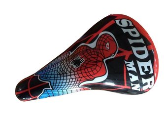 Седло для подросткового велосипеда Horst Spider Man размер 230x145 мм. (2021)