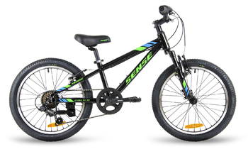 Подростковый велосипед SENSE CROSS SX 20 Black/green/blue (2020)