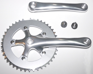 Система шатунов XLINE SS-8101 TRACK, FIX 44T, под квадрат, 170mm, Silver (2020)