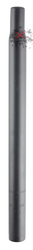 Подседельный штырь ARISTO SP-302 алюминий, диаметр 27,2 мм,  длина 350 мм, черный (2020)