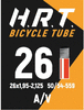 26x1.95-2.125 (50/54-559)  прямой авто ниппель 40/ 48мм
