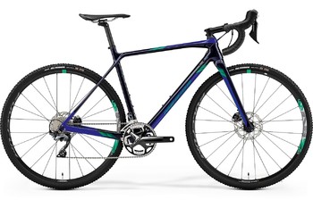 Шоссейный велосипед Merida Mission CX7000 DarkBlue/Green (2019)