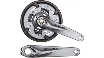 Система шатунов Shimano Alivio FC-M4050, 3х9 скоростей 40/30/22T (2020)