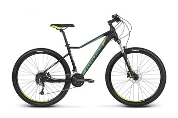 Велосипед MTB Kross Lea 7.0 27.5 black/green matte (2018)