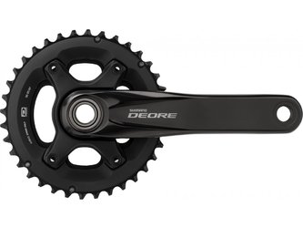 Система шатунов Shimano Deore FC-M6000-2 на 10 скоростей (2021)