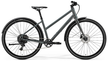 Городской велосипед Merida Crossway Urban 300 Lady MattDarkGreen/ReflectiveGreen  (2019)