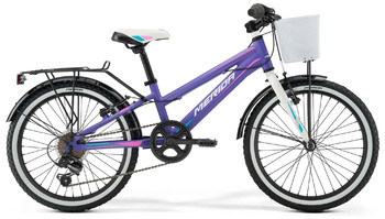 Подростковый велосипед Merida Chica J20 MattPurple/MattWhite (2019)