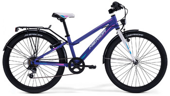 Подростковый велосипед Merida Chica J24 MattPurple/MattWhite (2019)