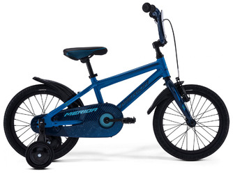 Детский велосипед Merida Fox J16 Blue/DarkBlue (2019)