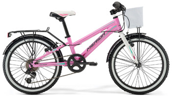 Подростковый велосипед Merida Princess J20 Pink/White  (2019)