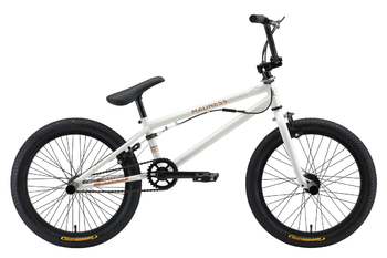 Велосипед BMX Stark Madness BMX 3 белый/золотистый (2019)