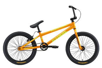 Велосипед BMX Stark Madness BMX Race оранжевый/жёлтый (2019)