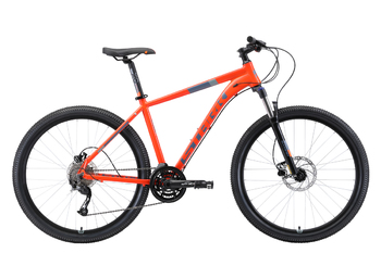 Велосипед МТВ Stark Router 27.4 HD оранжевый/серый (2019)
