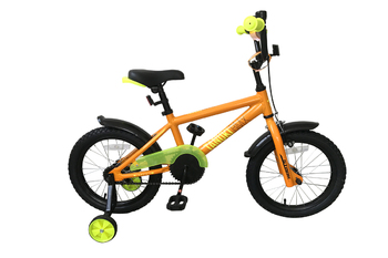 Детский велосипед Stark Tanuki 16 BMX оранжевый/жёлтый (2019)