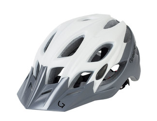 Шлем Green Cycle Enduro бело-серый 54-58см (2019)