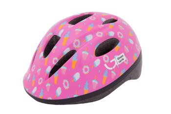Шлем Green Cycle Sweet малиновый/розовый лак (2019)