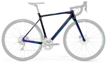 Рама Merida Mission CX 7000-KIT-FRM Dark Blue/Green, размер 50 см (S) (2019)