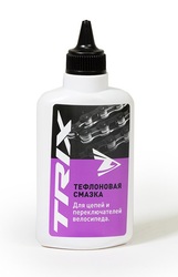 Смазка для велосипеда TRIX тефлоновая универсальная, для цепей, тросиков, переключателей 120мл (2021)