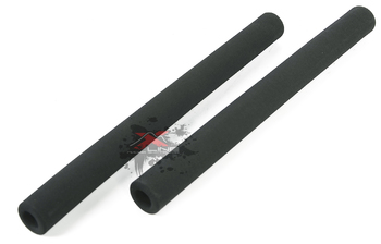 Ручки на руль ARISTO H15 полиуретан Длинные 380мм. черные (2020)