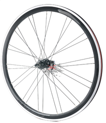 Колесо заднее Merida Reacto Rim Black 700mm Reacto 5000 Rim: Aero Expert CW H=35mm, Hub: M700 130x9mm, 28 спиц (2019)
