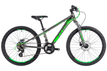 Подростковый велосипед Cube KID 240 Disc grey/flashgreen (2019)