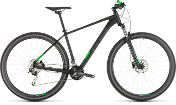 Велосипед MTB Cube ANALOG SE black/green (2019)