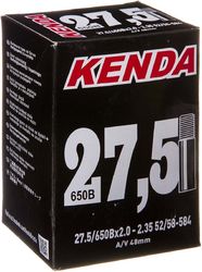 Камера для велосипеда Kenda 27.5x2.00-2.35 (52/58-584) авто ниппель 48мм (2022)