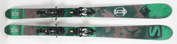 Горные лыжи Б/У Salomon Q-90 с креплениями (2016)