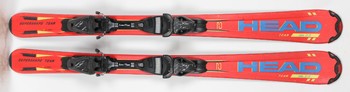Горные лыжи Б/У HEAD Supershape Team LR Red с креплениями (2014)