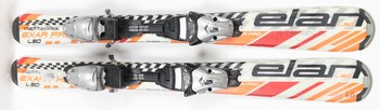 Горные лыжи Б/У Elan Exar Pro Orange/Red/White с креплениями (2014)