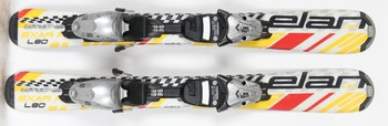 Горные лыжи Б/У Elan Exar Pro Yellow/Red/White с креплениями (2014)