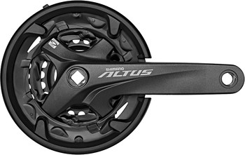 Система шатунов Shimano FC-M2000, 3х9 скоростей 40x30x22T (2020)