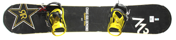 Сноуборд с креплениями БУ M3 RockStar Chas Guldemond + Xline Yellow/Black (2016)