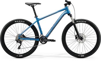 Велосипед MTB Merida Big.Seven 300 MattLightBlue/GlossyBlue/Silver (2020)