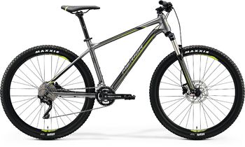 Велосипед MTB Merida Big.Seven 300 SilkAnthracite/Green/Black (2020)