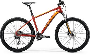 Велосипед MTB Merida Big.Seven 80-D MattBlack/Red/Silver (2020)