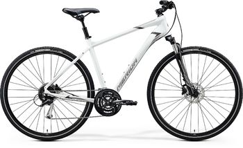 Гибридный велосипед Merida Crossway 100 MattWhite/Grey (2020)