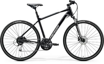 Гибридный велосипед Merida Crossway 100 MetallicBlack/Grey (2020)