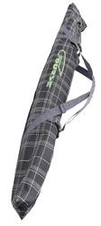 Чехол для горных лыж Course One Pair Grey/Green трёхслойный (2020)